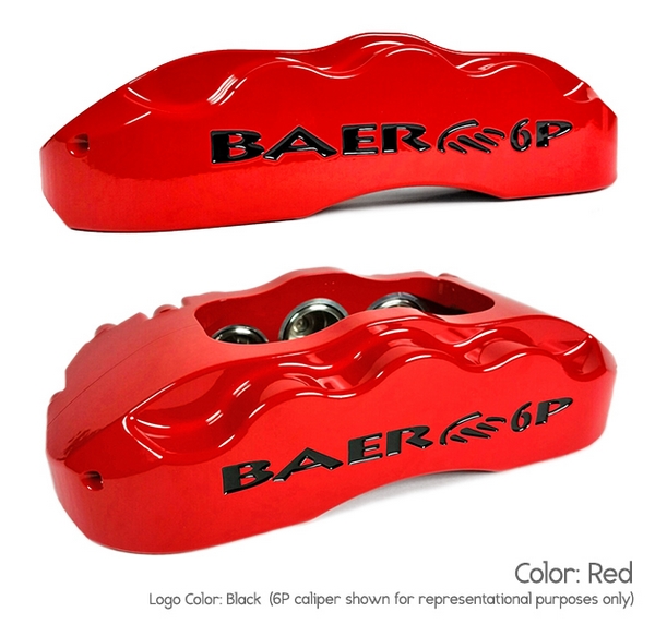 13" Rear SS4+ Brake System with Park Brake - Red